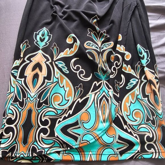 Le Chateau Women's Slip Dress, XXS, Midi Length, Sleeveless V-Neck - Picture 12 of 16